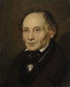 Gustav Adolf Hippius Portrait of J G Exner oil painting